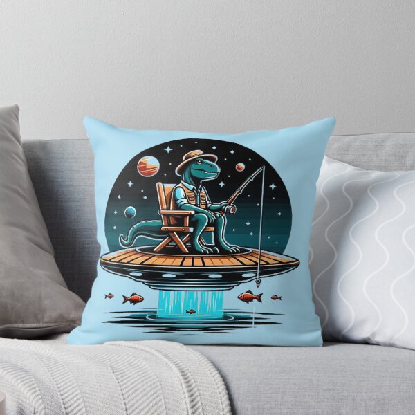 Item preview, Cosmic Dinosaur – UFO Fishing Adventure designed and sold by Dogandesighn.
