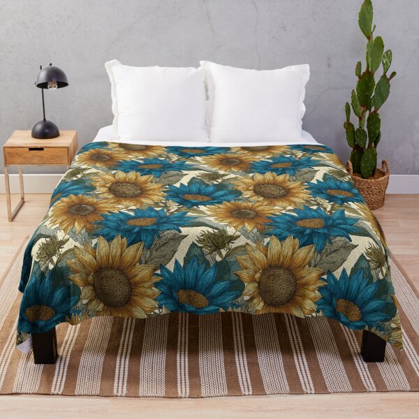 Item preview, Trendy Sunflower Floral - Retro Flower Floral - Unique Gifts designed and sold by RoyalStarsPatts.