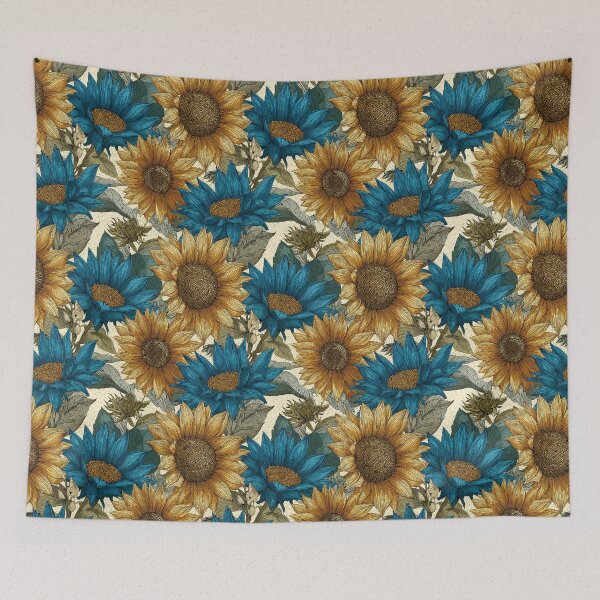 Item preview, Trendy Sunflower Floral  - Retro Flower Floral - Unique Gifts designed and sold by RoyalStarsPatts.