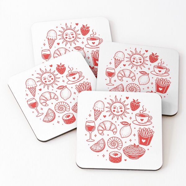 Item preview, Foodie Summer Celestial Sun Snacks Wine Pasta Sushi Lover designed and sold by JackCurtis1991.