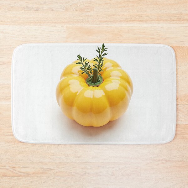 Item preview, Yellow Pumpkin with Herbs – Clean Minimalist Food Photo designed and sold by profustock.