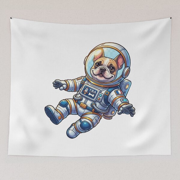 Item preview, Cute French Bulldog Astronaut  designed and sold by Ponsak.
