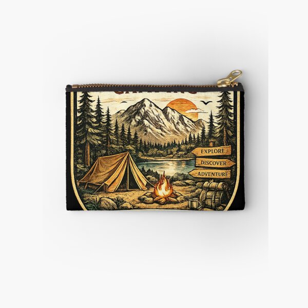 Item preview, Adventure Camping Wilderness Mountain designed and sold by ubeyeart.