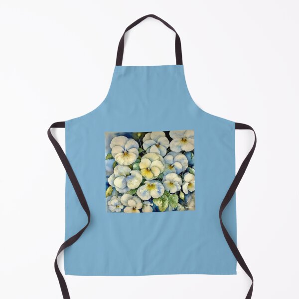Item preview, White Pansies designed and sold by ©Janis Zroback.