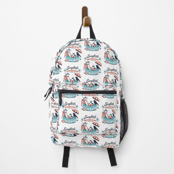 Item preview, Welcome to the Songbird Backyard Resort - bird lovers design designed and sold by SpookyShadesLab.