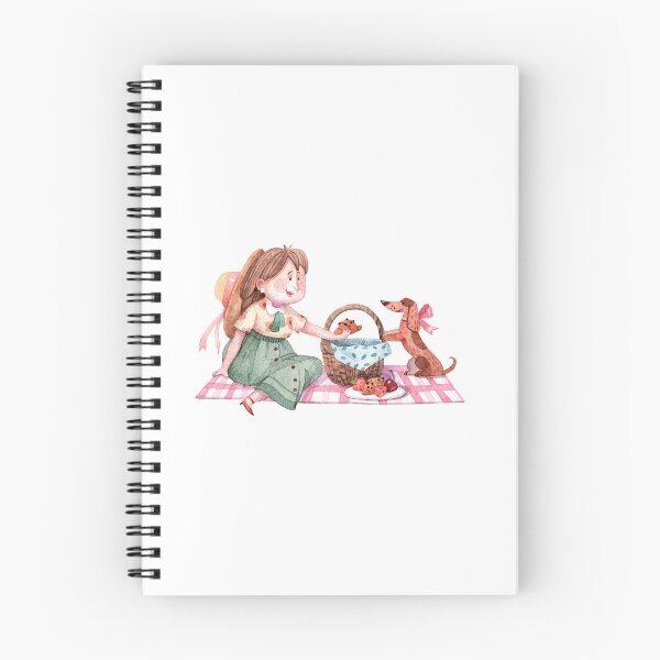 Item preview, Watercolor Picnic with Dog designed and sold by SashaZinch.