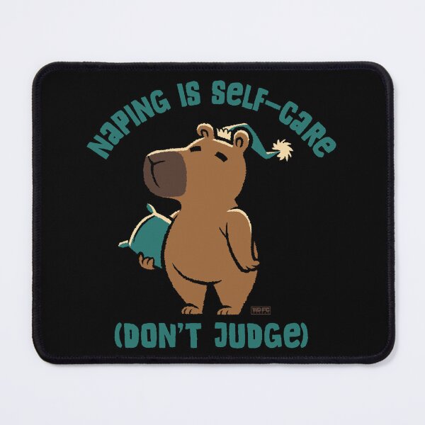 Item preview, Napping is self-care. Don’t judge designed and sold by World Domination For Cats ®.