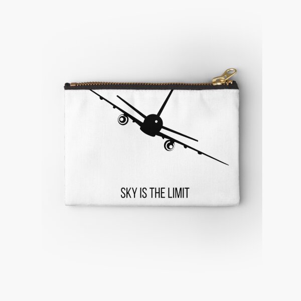 Item preview, Sky Is The Limit - Airplane Silhouette Aviation Design designed and sold by onubi.
