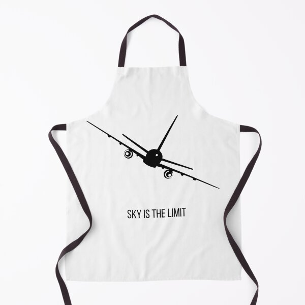 Item preview, Sky Is The Limit - Airplane Silhouette Aviation Design designed and sold by onubi.