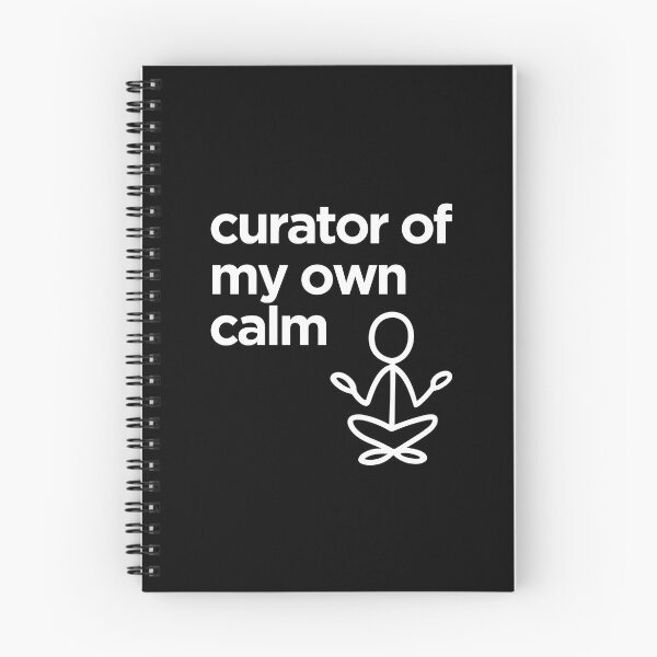 Item preview, Curator of My Own Calm Meditation Mindfulness Self-Care Yoga designed and sold by HYPNK.