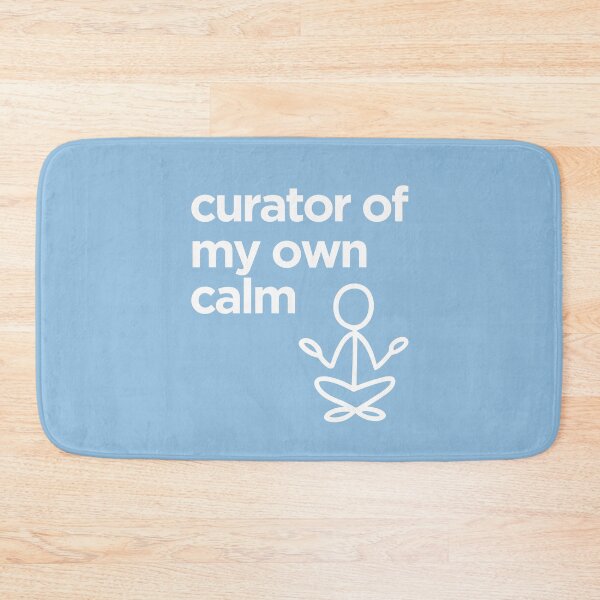 Item preview, Curator of My Own Calm Meditation Mindfulness Self-Care Yoga designed and sold by HYPNK.