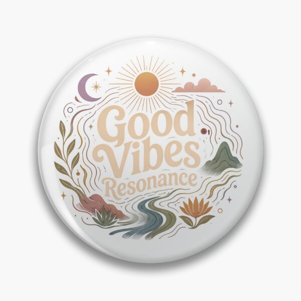 Item preview, Design T Shirt Good Vibes Resonance v2 designed and sold by P2Genies.