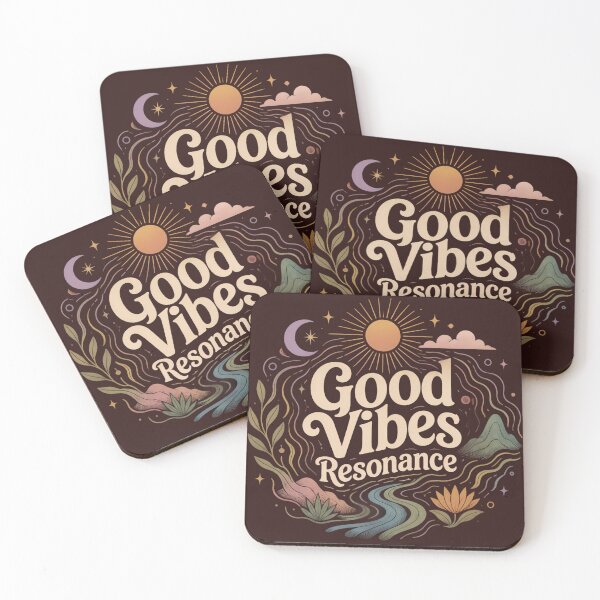 Item preview, Design T Shirt Good Vibes Resonance v2 designed and sold by P2Genies.