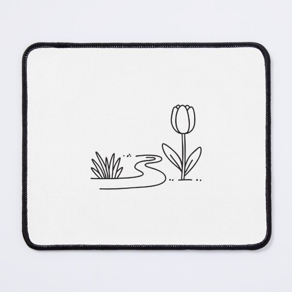 Item preview, Tulip Beside Garden Walkway designed and sold by rasagamastore.