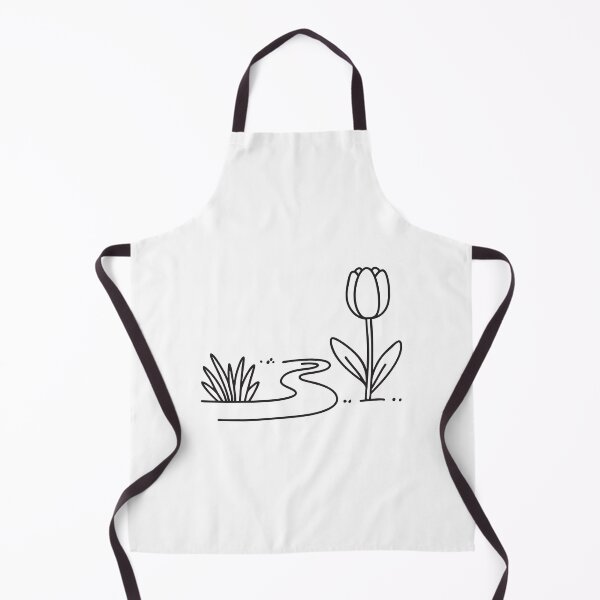 Item preview, Tulip Beside Garden Walkway designed and sold by rasagamastore.