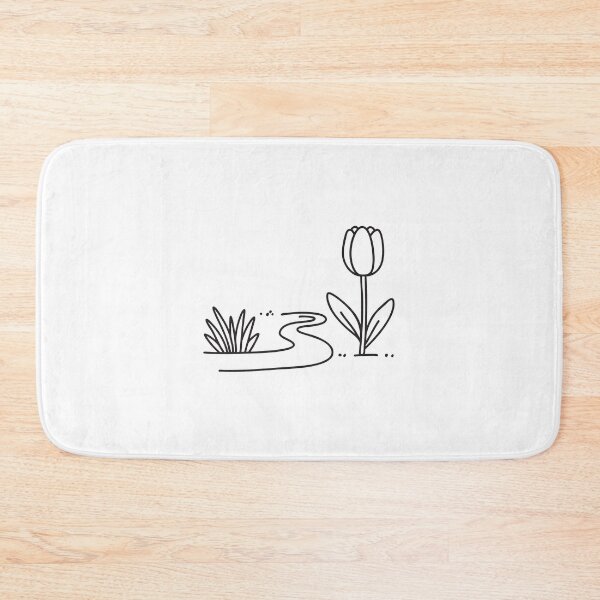 Item preview, Tulip Beside Garden Walkway designed and sold by rasagamastore.