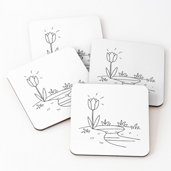 Item preview, Tulip Blooming Along Garden Trail designed and sold by rasagamastore.