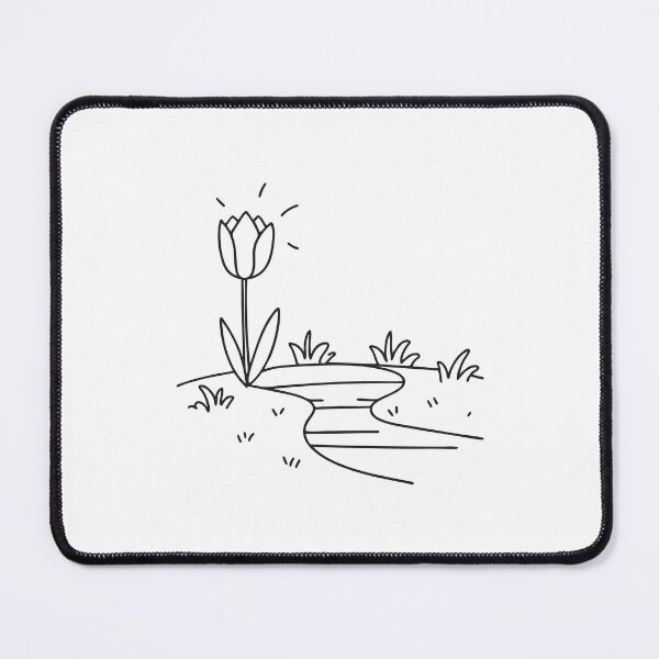 Item preview, Tulip Blooming Along Garden Trail designed and sold by rasagamastore.