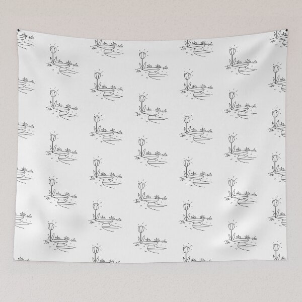 Item preview, Tulip Blooming Along Garden Trail designed and sold by rasagamastore.