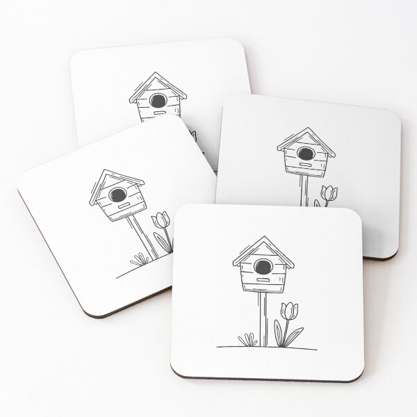Item preview, Tulip Sprouting Under Birdhouse Stand designed and sold by rasagamastore.