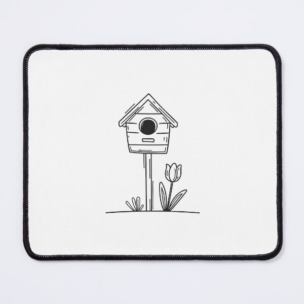 Item preview, Tulip Sprouting Under Birdhouse Stand designed and sold by rasagamastore.