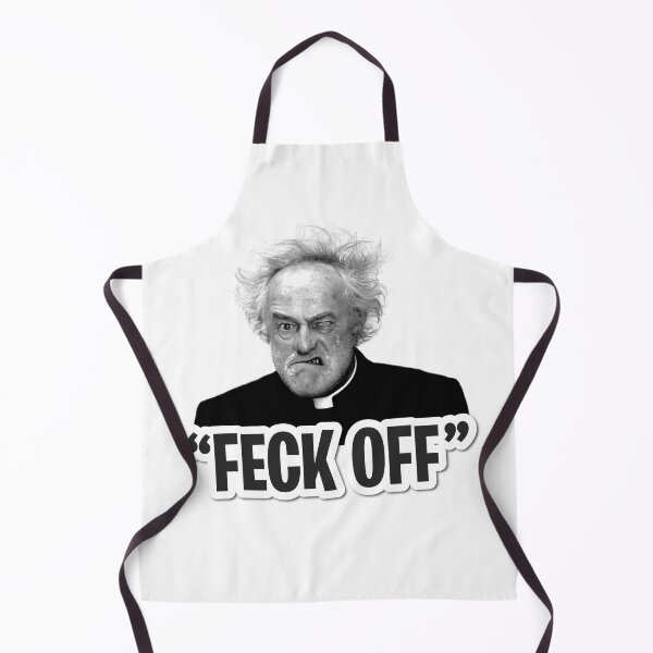 Item preview, Father Jack 'FECK OFF' designed and sold by Mirthful Merch.