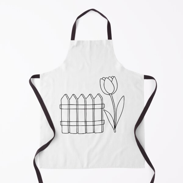 Item preview, Tulip Leaning Toward Garden Fence designed and sold by rasagamastore.