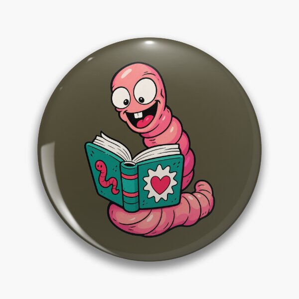 Item preview, Bookworm designed and sold by BrambleBox.