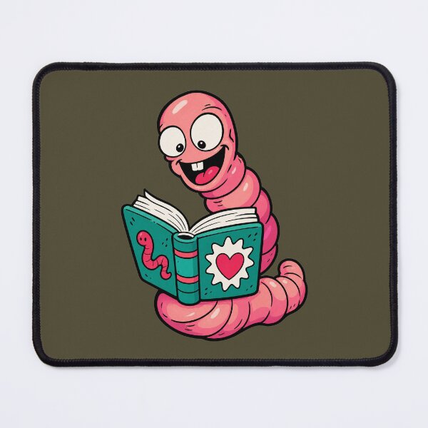 Item preview, Bookworm designed and sold by BrambleBox.