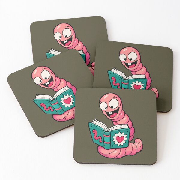Item preview, Bookworm designed and sold by BrambleBox.
