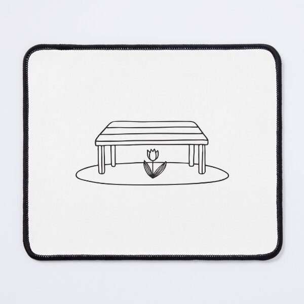 Item preview, Tulip Growing Under Low Garden Bench designed and sold by rasagamastore.