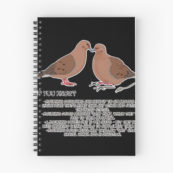 Item preview, Mourning Dove Fun Facts designed and sold by MysteryKois.