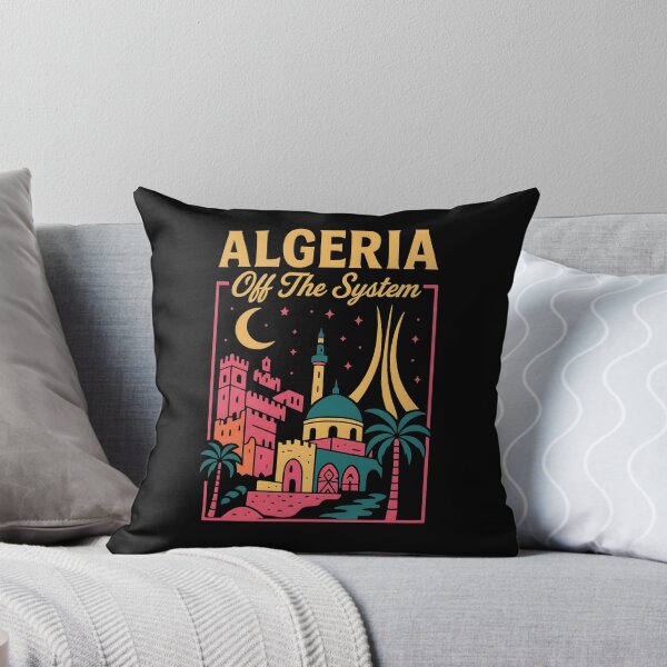 Item preview, Algeria Off The System Retro Travel Design designed and sold by FreeArt2.