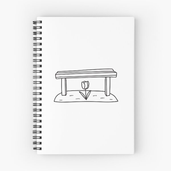 Item preview, Tulip Beneath Short Wooden Bench designed and sold by rasagamastore.