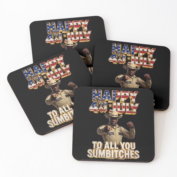 Item preview, Happy 4th of July to All You Sumbitches Patriotic American designed and sold by CallDesign.