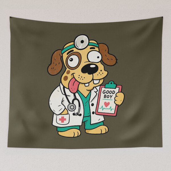 Item preview, Dogtor designed and sold by BrambleBox.