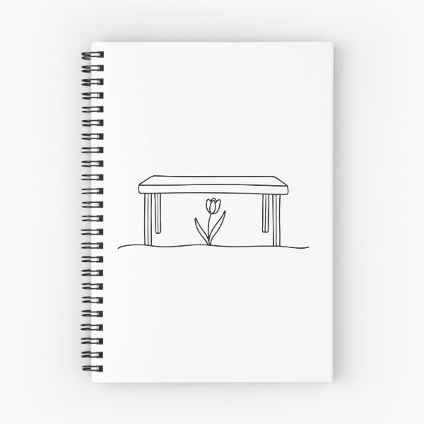 Item preview, Tulip Growing Under Outdoor Bench designed and sold by rasagamastore.