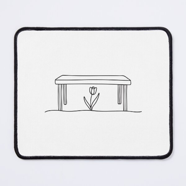 Item preview, Tulip Growing Under Outdoor Bench designed and sold by rasagamastore.