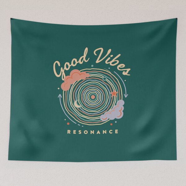 Item preview, Copy of Design T Shirt Good Vibes Resonance v1 designed and sold by P2Genies.