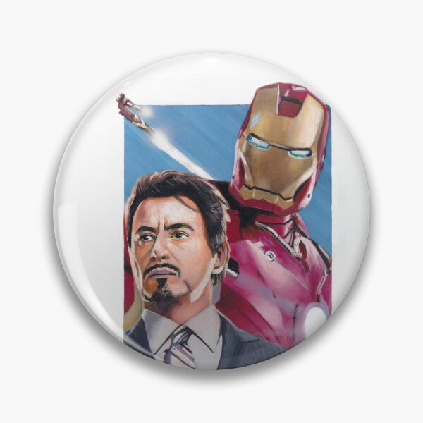 Item preview, Iron Man And Tony Stark designed and sold by JackSpielmanArt.