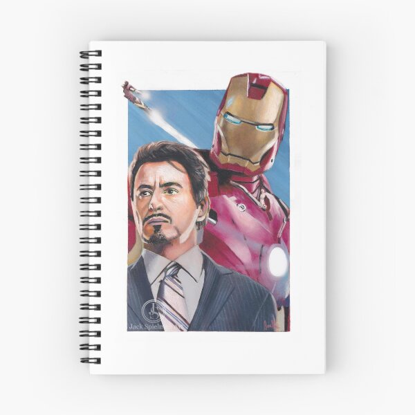 Item preview, Iron Man And Tony Stark designed and sold by JackSpielmanArt.