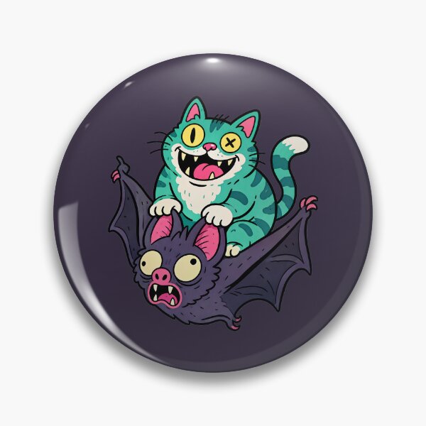 Item preview, Cat On A Bat designed and sold by BrambleBox.