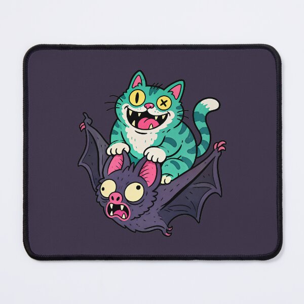 Item preview, Cat On A Bat designed and sold by BrambleBox.