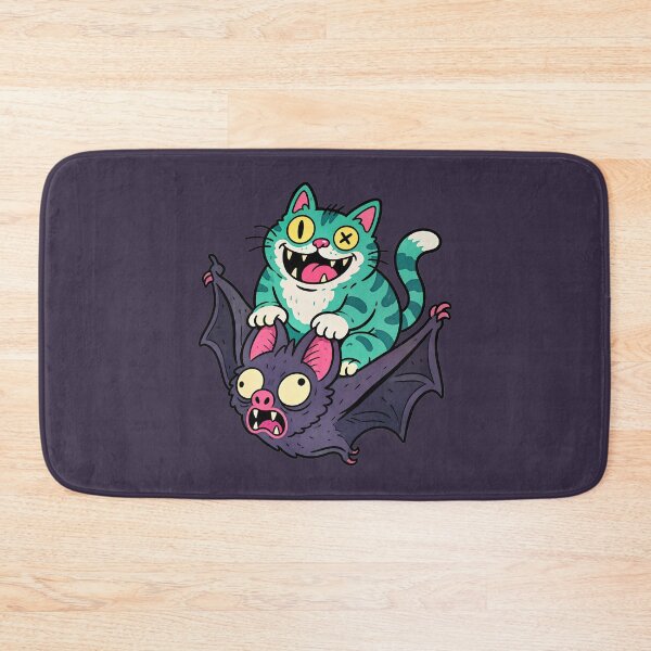 Item preview, Cat On A Bat designed and sold by BrambleBox.