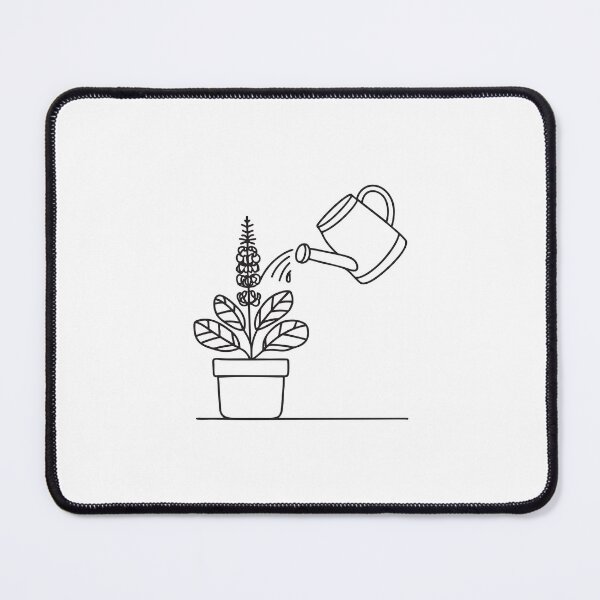 Item preview, Tulsi Plant Near Garden Watering Can designed and sold by rasagamastore.