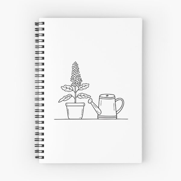 Item preview, Watering Can Near Tulsi Plant designed and sold by rasagamastore.