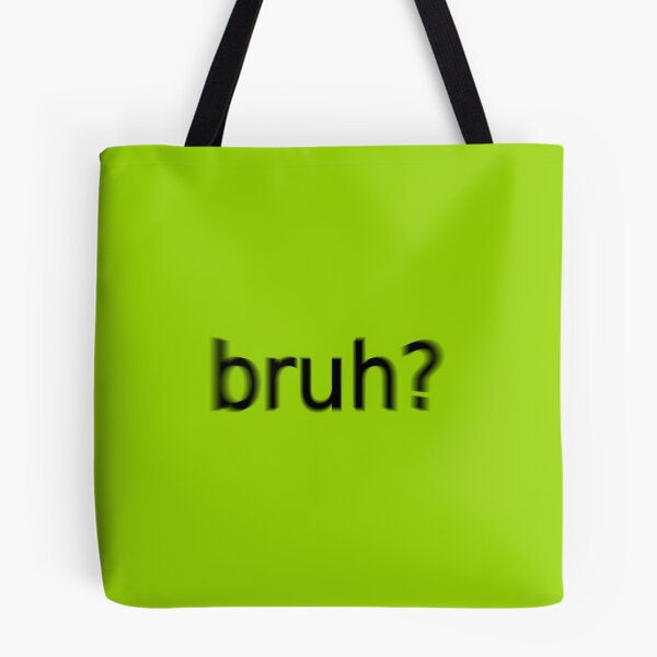 Item preview, Bruh Supreme Green Question Unique Artwork Sign designed and sold by Doctor Schtrudel.