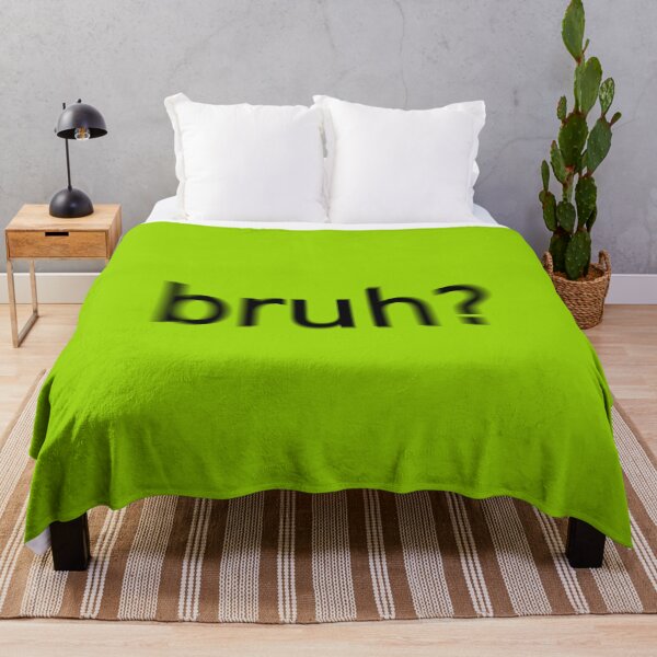 Item preview, Bruh Supreme Green Question Unique Artwork Sign designed and sold by Doctor Schtrudel.