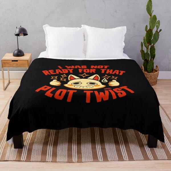 Item preview, I Was Not Ready For That Plot Twist designed and sold by World Domination For Cats ®.