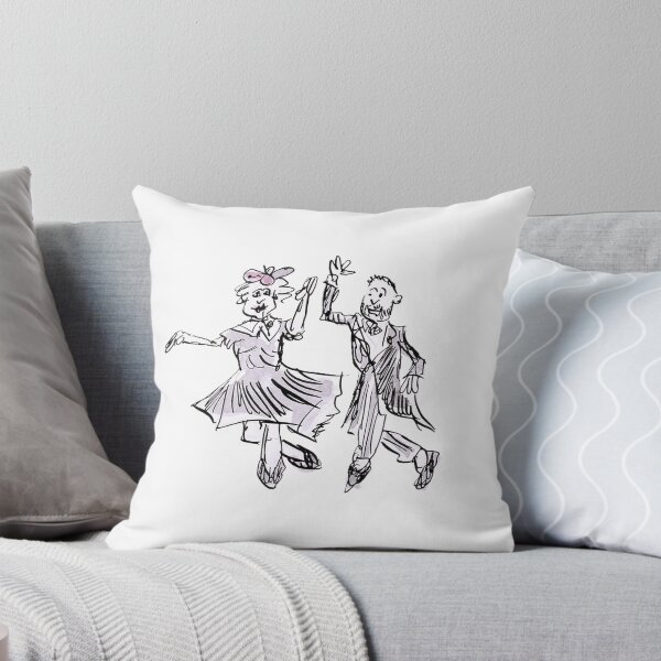 Item preview, Couple dancing cha cha cha designed and sold by Inky Fingers Illustrations.